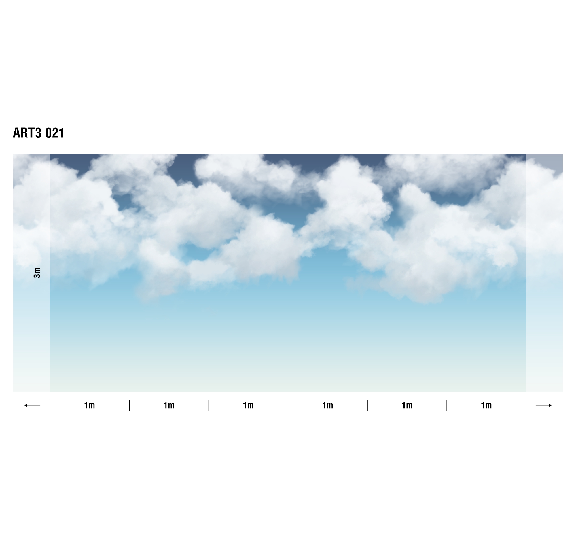 Панно Loymina Пейзаж Облака ART3 021 3×6